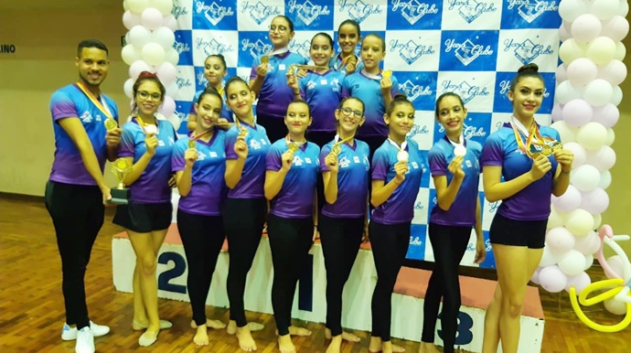 Ginástica Rítmica de Tupã leva ouro no 2º Torneio de Ginástica em Marília