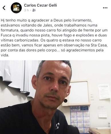 Fonte: Redes sociais