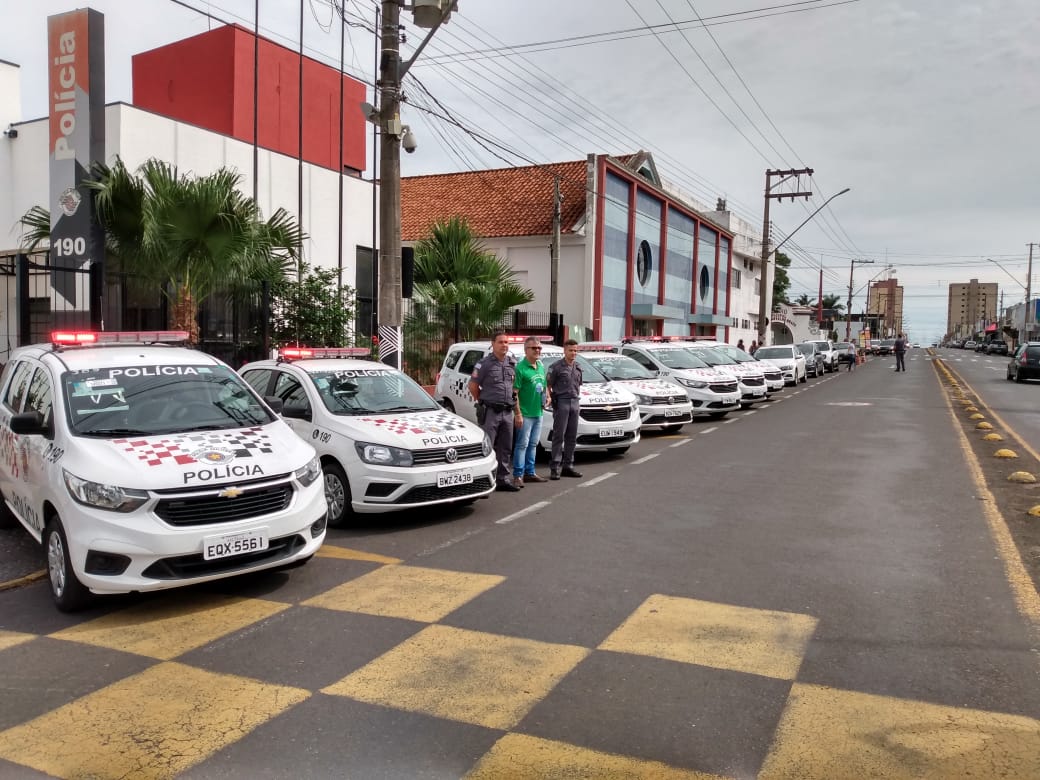 Companhia da Polícia Militar de Tupã recebeu 7 novas viaturas