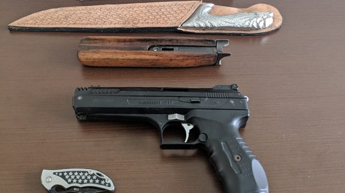 Homem é detido após apontar arma condutores de um veículo no centro de Tupã/Foto: PM
