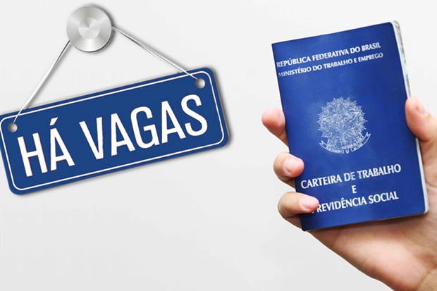 São 18 vagas oferecidas para esta semana