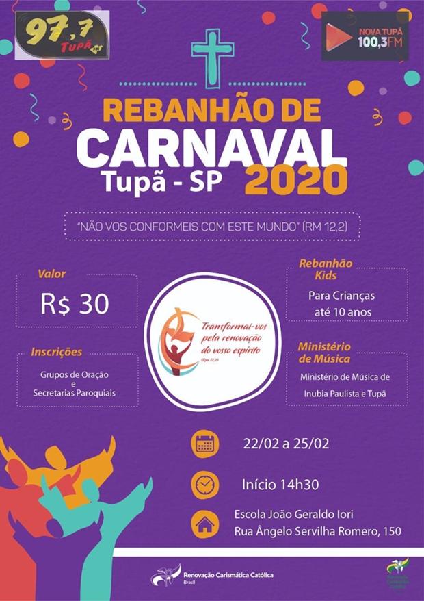 O retiro ocorrerá entre os dias 22 a 25 de fevereiro na Escola João Geraldo Iori