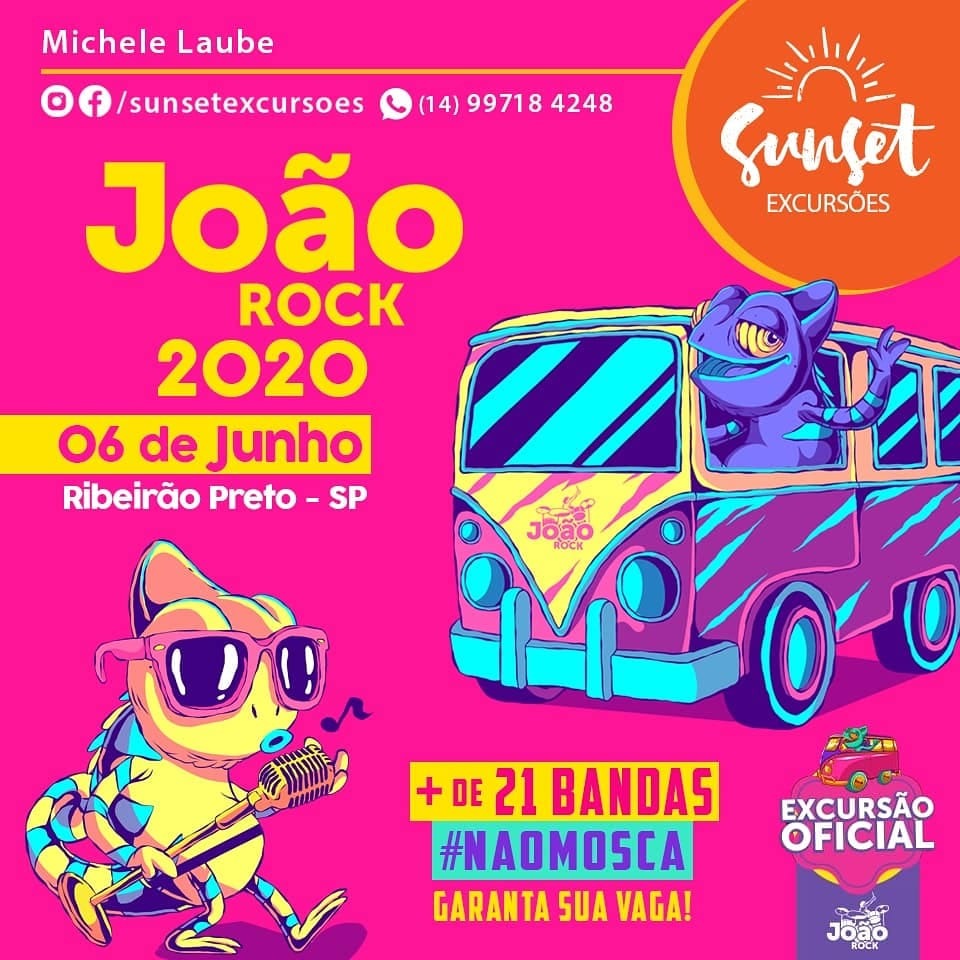 Caravana sairá de Tupã com destino ao Festival João Rock