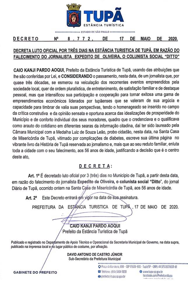Luto oficial