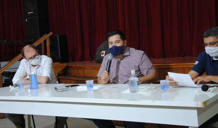 Coletiva foi realizada nesta quarta (08) para falar sobre os testes em massa.