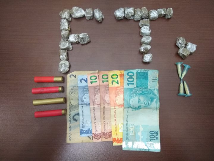 Polícia Militar prende traficante em Herculândia - Foto: Cedida