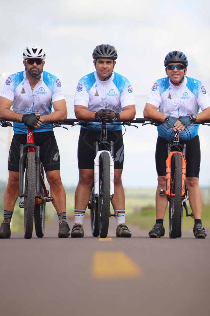 Ciclistas de Tupã farão viajem rumo a Aparecida do Norte.