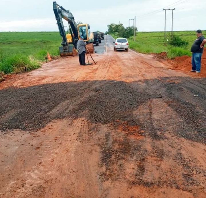 Trânsito na vicinal Tupã/Bastos é liberado após conclusão de obras.