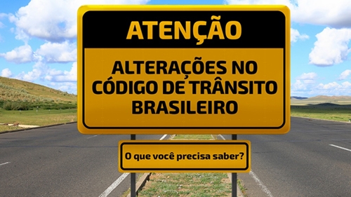 Mudanças no Código de Trânsito começam a valer a partir de segunda-feira (12)