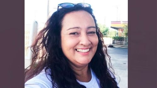Cibele de Souza, de 46 anos, que ficou internada dez dias na Santa Casa de Tupã.