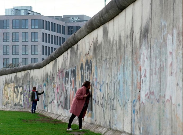 Memorial do Muro de Berlim na Bernauer Strasse, em Berlim, Alemanha - Fabrizio Bensch/Reuters/Direitos reservados