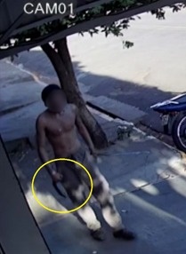 Após sofrer perseguição, mulher de Bastos é colocada sob medida protetiva. Imagem câmeras de segurança.