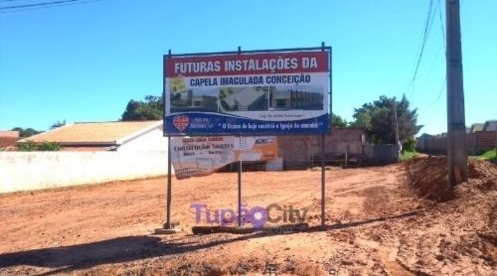 Paróquia São José vai construir capela dedicada à Imaculada Conceição na região leste de Tupã/Foto: TupãCity