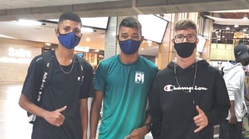 Atleta embarcou às 8h para Aracaju no Aeroporto de Guarulhos