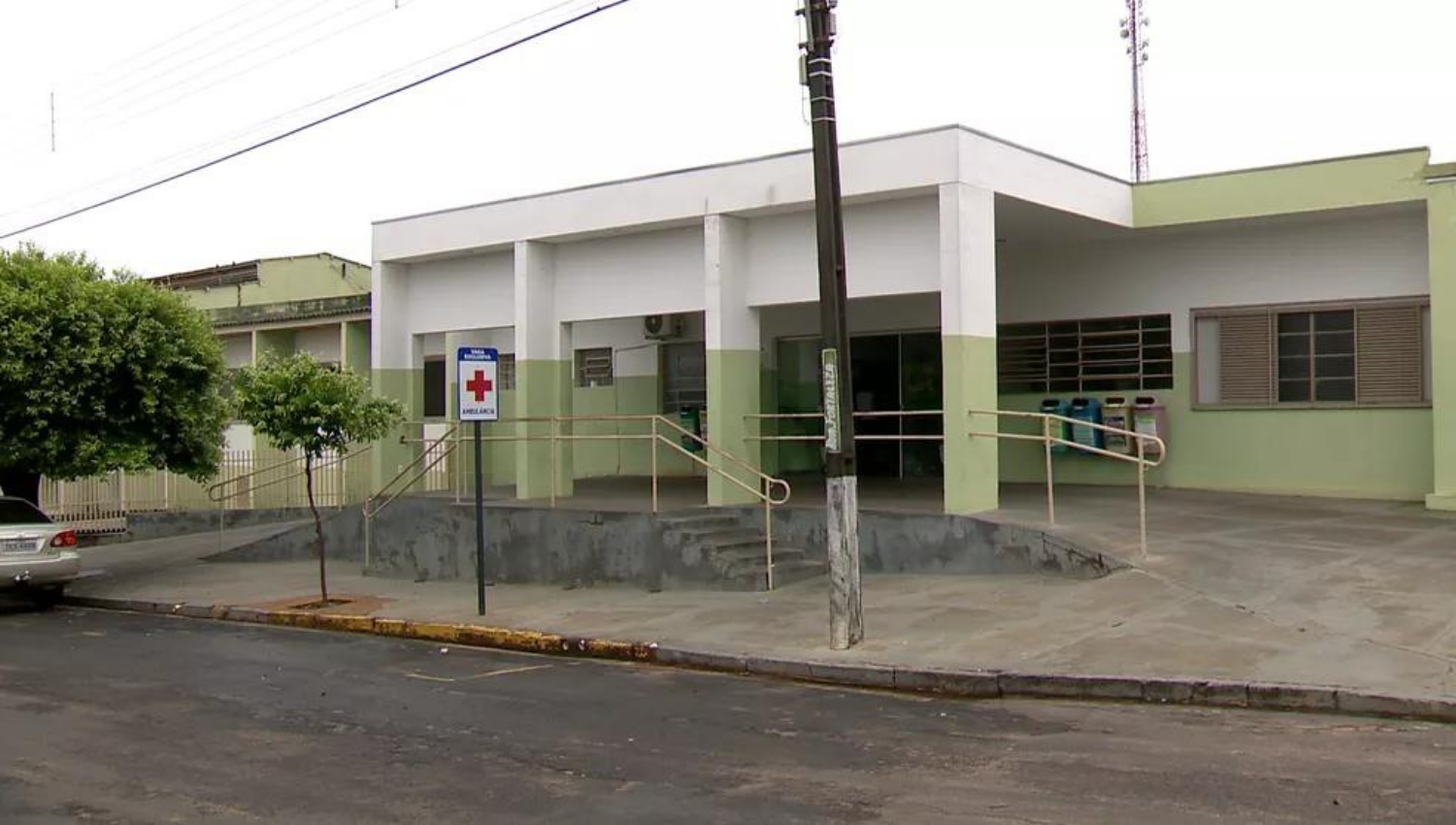 Homem é atingido por três tiros em Parapuã — Foto: TV Fronteira.