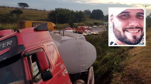 Thiago Baldassari, de 32 anos, é filho de repórter de Araraquara — Foto: Reprodução/Facebook