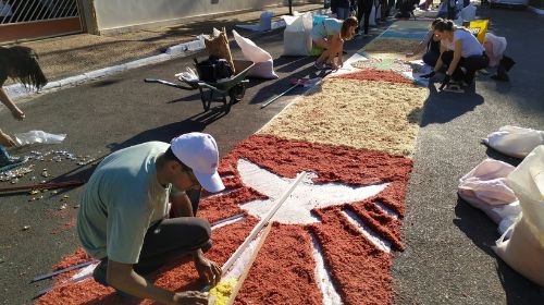 Paróquias de Tupã se unem para celebrar Corpus Christi em 16 de junho | Foto: Bruna de Pieri - Pascom Paróquia São Judas Tadeu