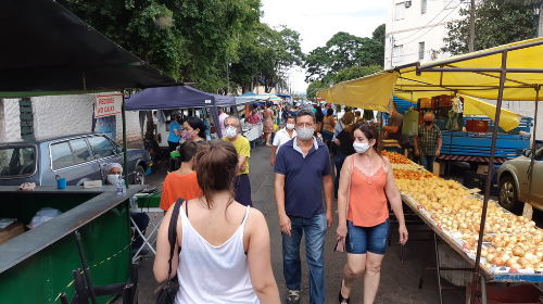 Feira livre desta quinta-feira será realizada no período da manhã - Foto: Prefeitura de Tupã