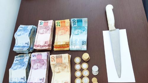 Valor roubado foi de R$ 2.087,80/Foto — Divulgação