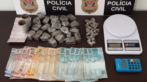 Operação da Polícia Civil prende casal de traficantes em Bastos - Foto: Divulgação