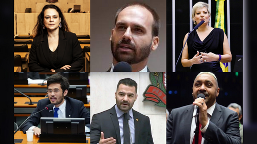 Deputados  famosos  e bem votados em Tupã, nunca deram as caras na cidade - Foto: Montagem/TupãCity