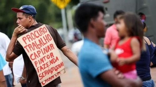 Desemprego recuou para 9,3% em junho, mas número de informais é recorde, segundo IBGE — Foto: MARCELO CAMARGO/AGÊNCIA BRASIL