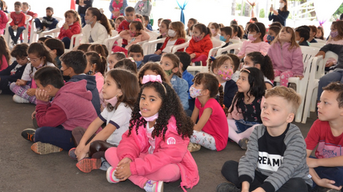 Festival do Folclore encanta mais de 1.320 crianças na Praça da Bandeira - Foto: Prefeitura de Tupã