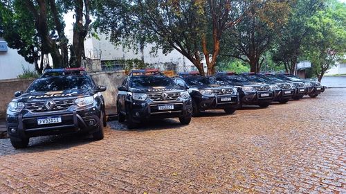 Polícia Civil recebe sete novas viaturas equipadas para serviço ostensivo - Foto: Cedida