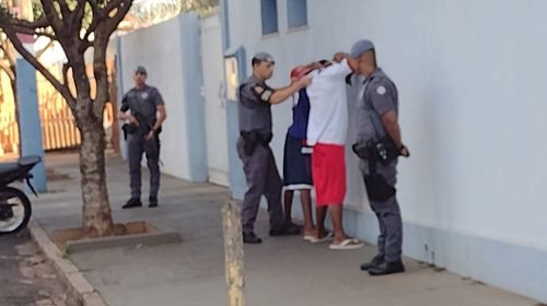 PM também reforça policiamento na cidade de Bastos. - Foto: Polícia Militar