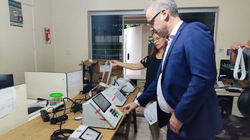 Urnas eletrônicas das zonas de Tupã e Arco-Íris passam por fiscalização para as eleições 2022 (Foto: Joãozinho 30)