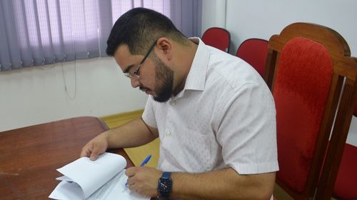 Prefeito assina Termo de Colaboração com a Casa dos Velhos (Foto: Prefeitura de Tupã)