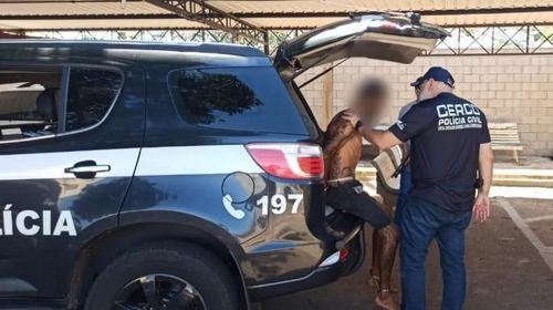 Homem, de 39 anos, é preso suspeito de roubar e estuprar uma mulher, em Dracena (SP) — Foto: Polícia Civil