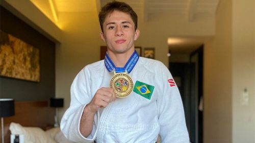 Michel Augusto é campeão do Open Pan-Americano de Judô de Córdova (Foto/Reprodução)