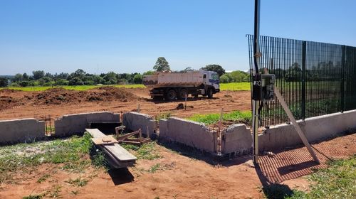 Obras da nova escola Nossa Senhora de Fátima avançam (Foto/Prefeitura de Tupã)
