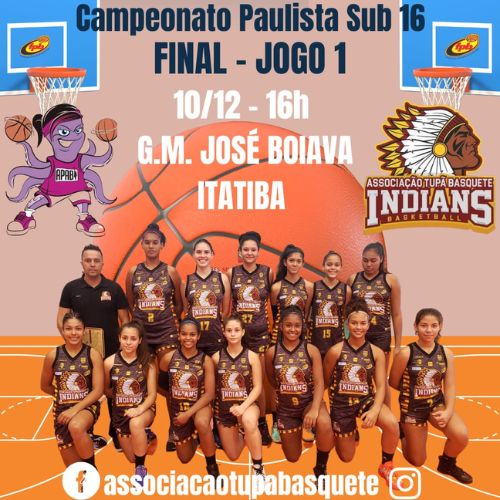 Basquete de Tupã disputa primeiro jogo do playoff final do Campeonato Paulista sub-16 (Foto/Divulgação)