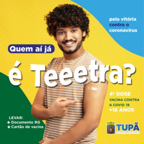 Tupã disponibiliza doses para população se vacinar contra a Covid-19