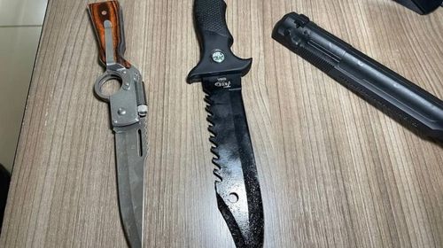 Jovem invade escola e ataca professores com faca em Ipaussu (SP) — Foto: Igor Rosa/TV TEM