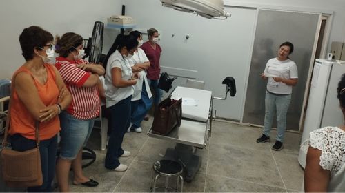 Vigilância Epidemiológica faz troca de experiências com a maternidade da Santa Casa (Foto/Prefeitura de Tupã)