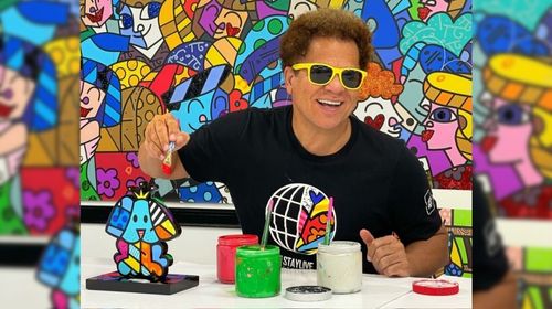 Museu Índia Vanuíre oferece oficina de pintura baseada na trajetória do artista plástico Romero Britto (Foto/Divulgação)