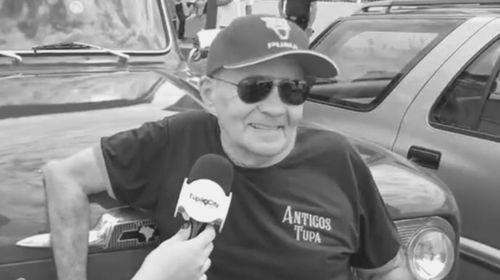 O sr. Rubens Moreira durante entrevista ao TupãCity no dia 18 de dezembro/Arquivo