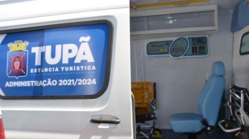 Prefeitura de Tupã investiga suspeita de uso irregular de ambulância do município (Foto/Arquivo Prefeitura de Tupã)